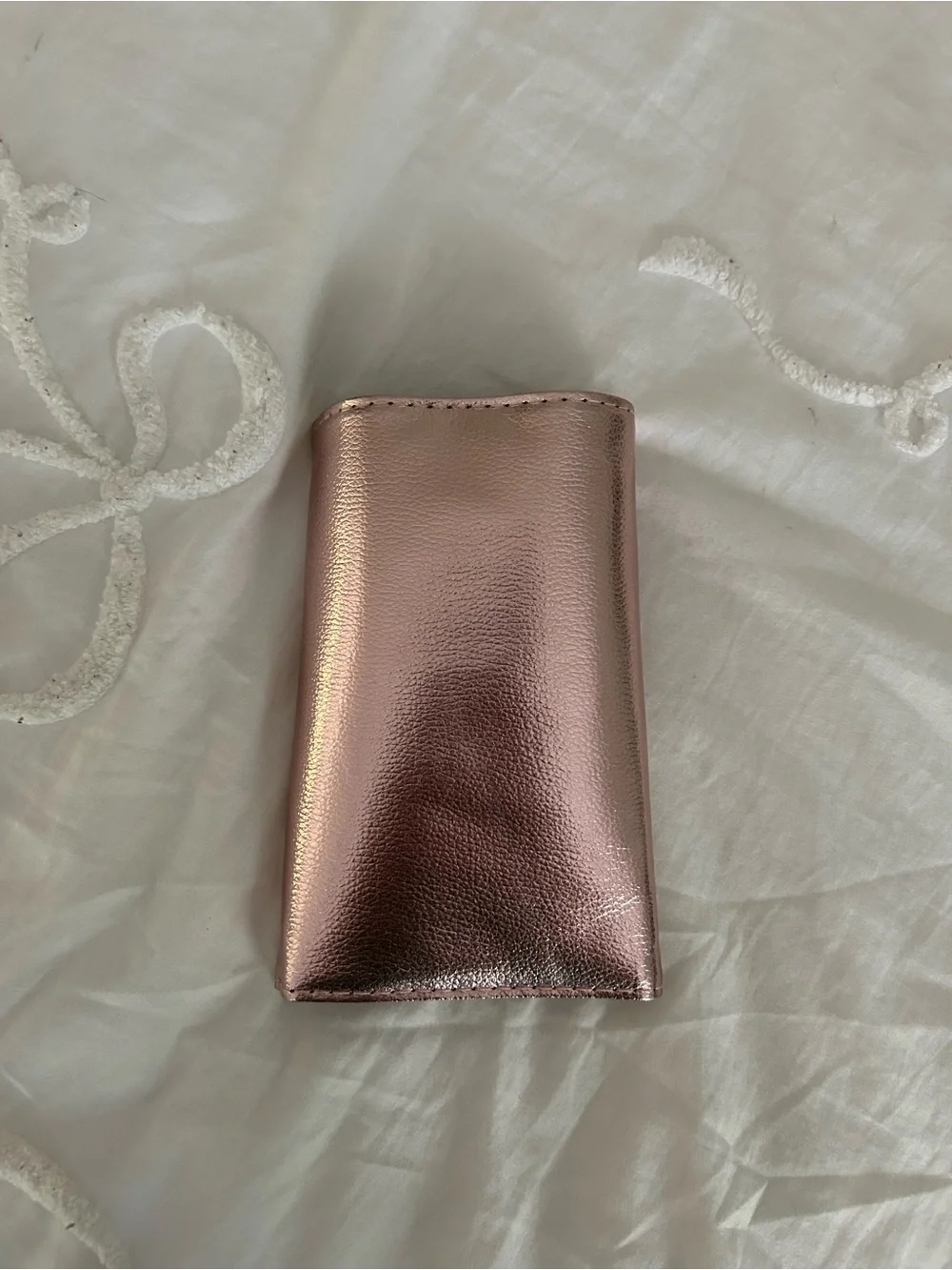 Rose Gold Rhinestone Makeup Brush Set
